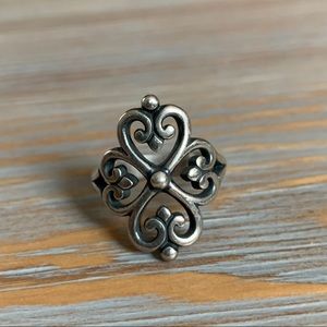 James Avery Adorned Hearts Ring